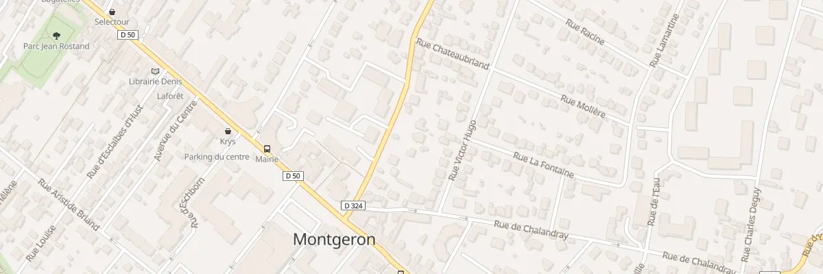 Plan du 8 Rue du Général Leclerc à Montgeron