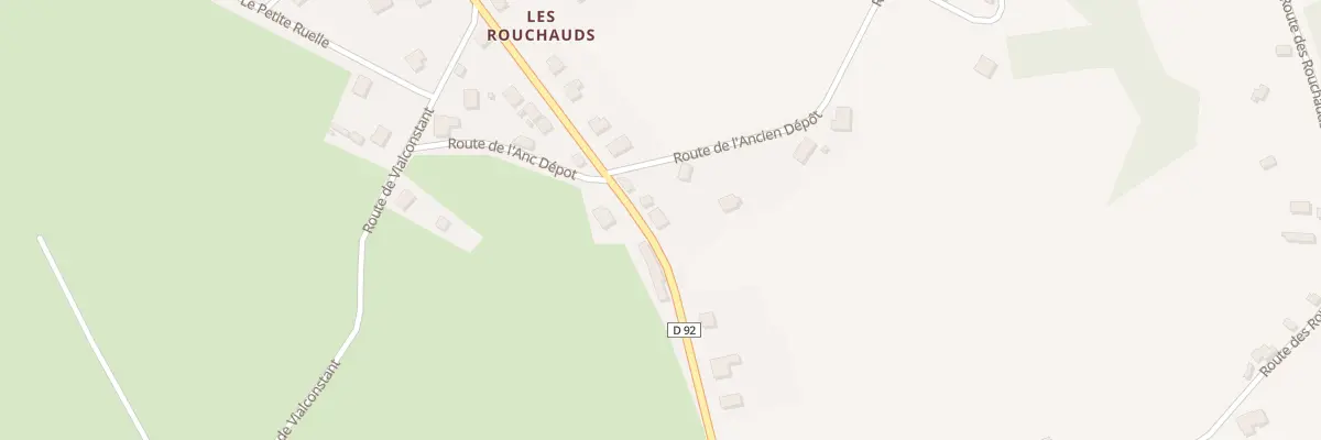 Plan du 37 Av de Savennes à Merlines