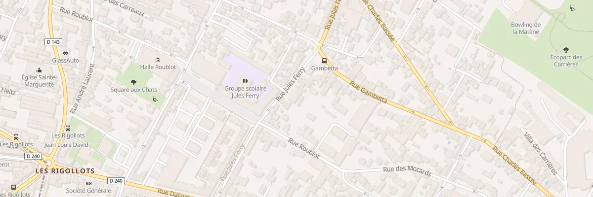 Plan du 36 Rue Jules Ferry à Fontenay-sous-Bois