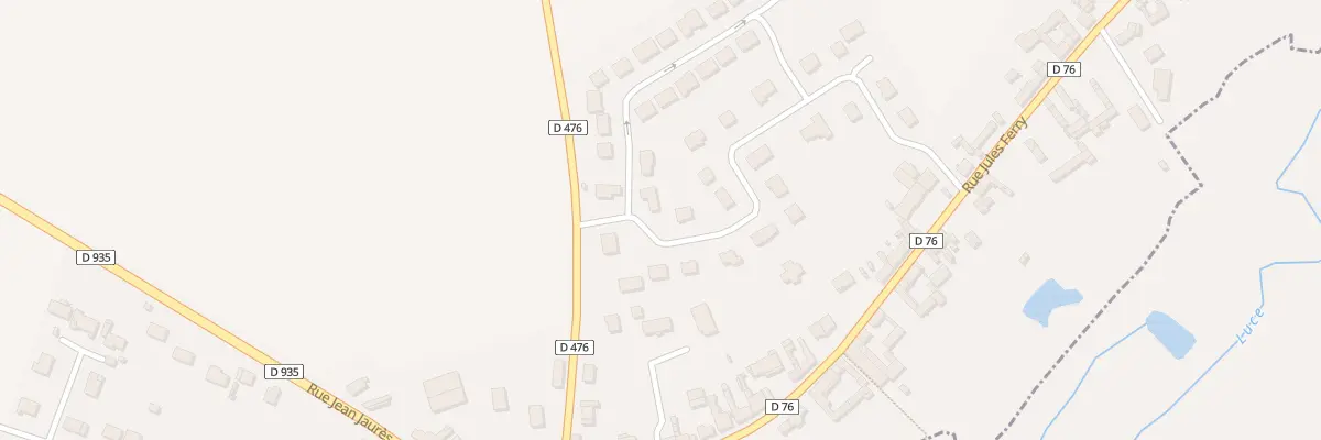 Plan du 12 Rue Charles Billoré à Berteaucourt-lès-Thennes