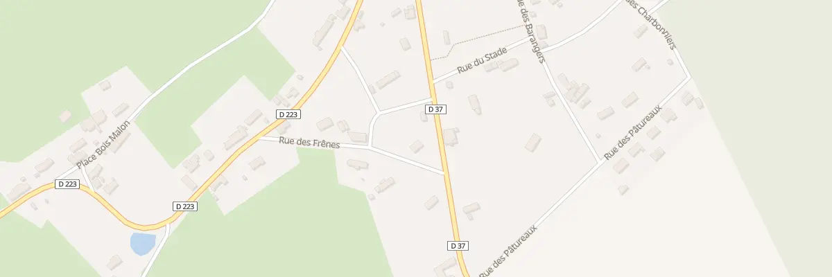 Plan du 9 Rte de Meillant à Uzay-le-Venon