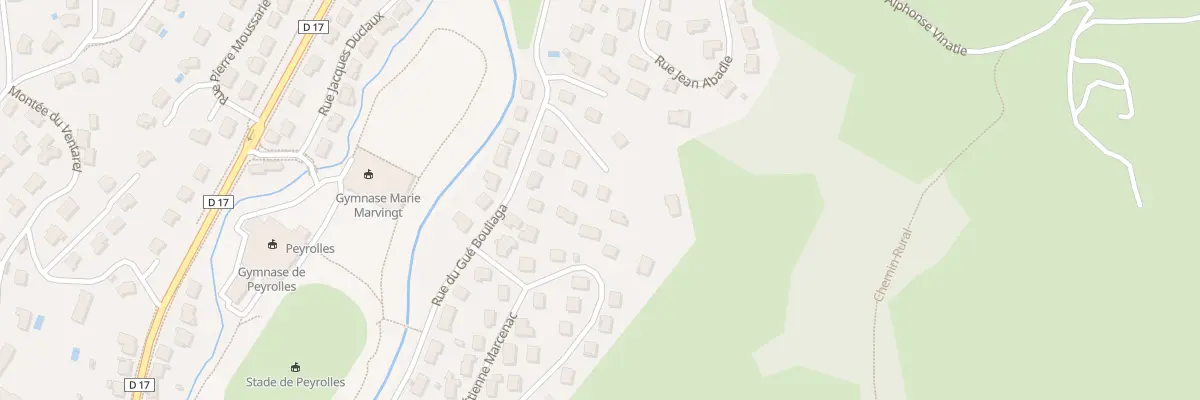 Plan du 8 Rue Louis Delhostal à Aurillac