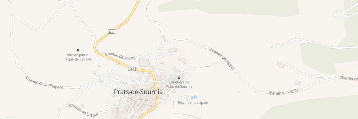 Plan du 8 Che de Tancourat à Prats-de-Sournia