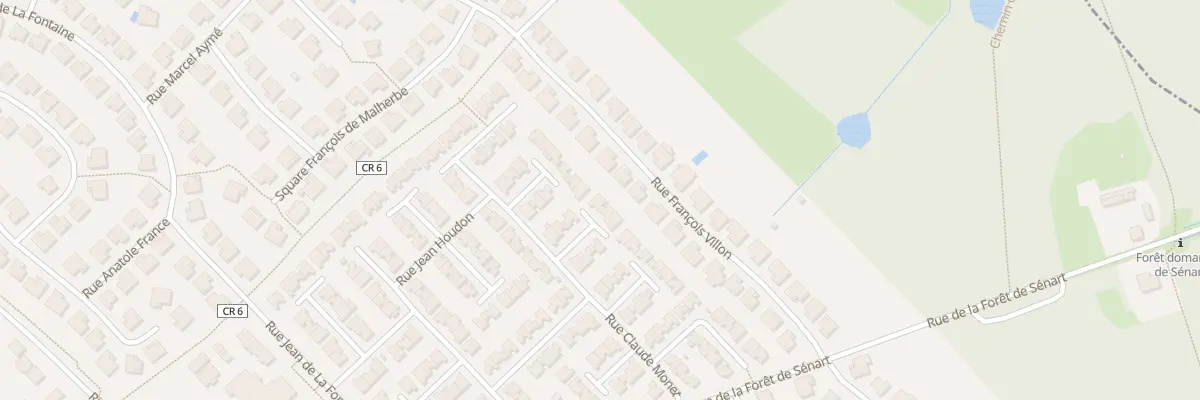 Plan du 9 Sq Michel-Ange à Soisy-sur-Seine