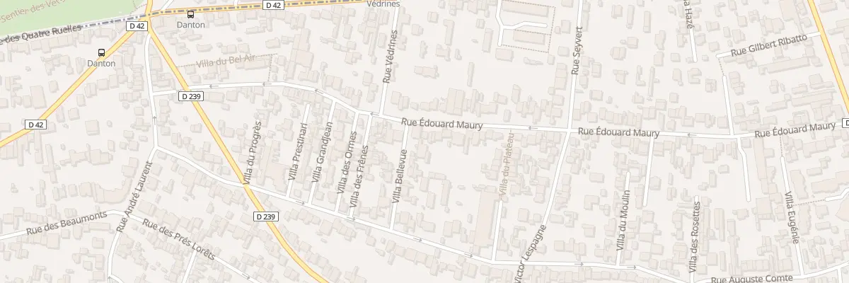 Plan du 149 Rue Édouard Maury à Fontenay-sous-Bois