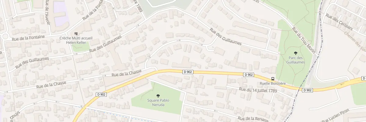 Plan du 282 Bd Gabriel Péri à Noisy-le-Sec