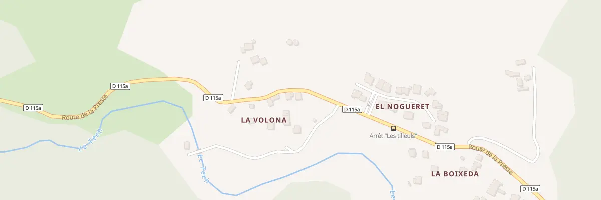Plan du 485 La Volona à Prats-de-Mollo-la-Preste
