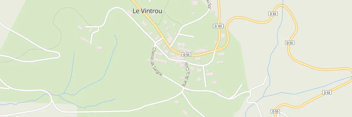 Plan du 2 Rue du Salsit au Vintrou