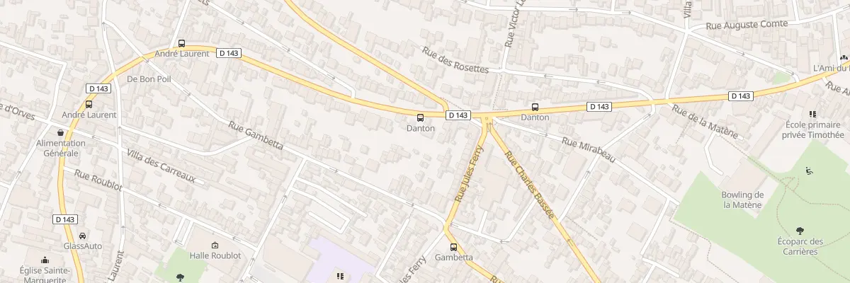 Plan du 150 Av de la République à Fontenay-sous-Bois