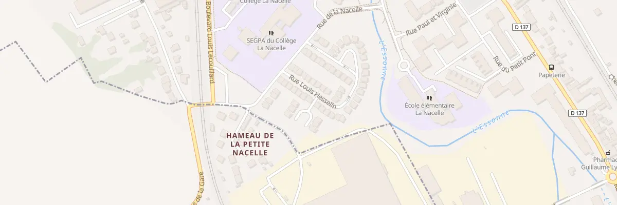 Plan du 14 Rue Louis Hesselin à Corbeil-Essonnes