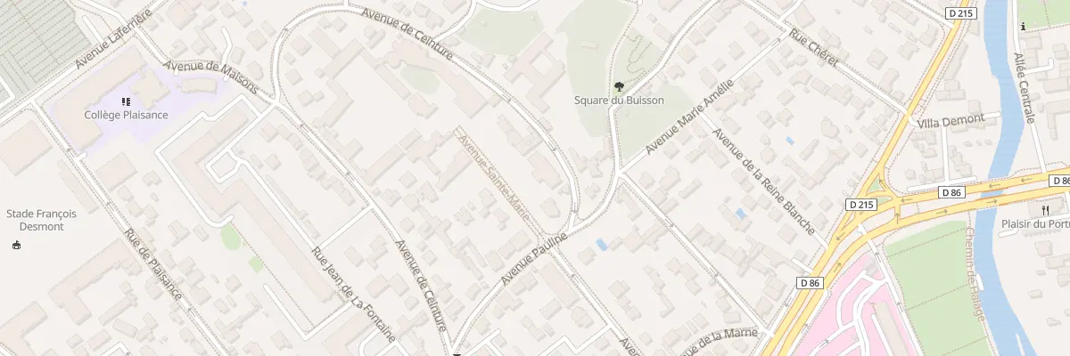 Plan du 54 Av de Ceinture à Créteil