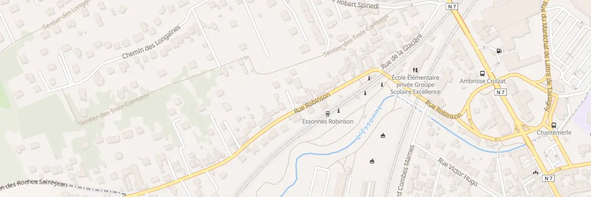 Plan du 46 Rue de Robinson à Corbeil-Essonnes