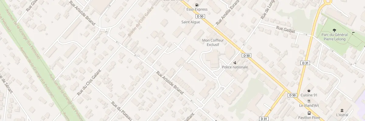 Plan du 71 Rue Aristide Briand à Montgeron