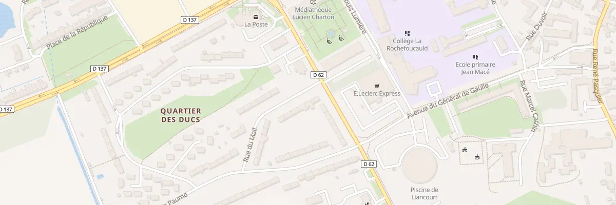 Plan du 3 Rue du Mail à Liancourt