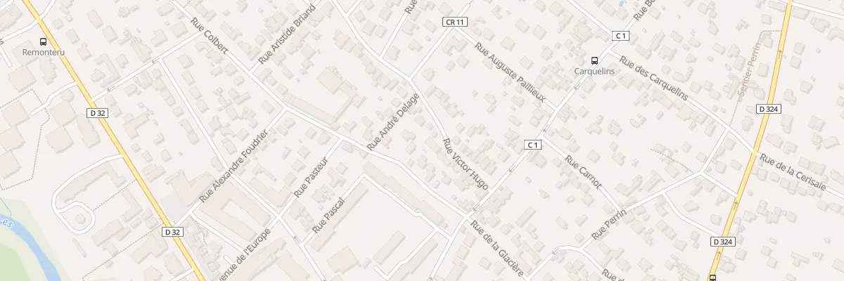 Plan du 14 Rue Colbert à Crosne
