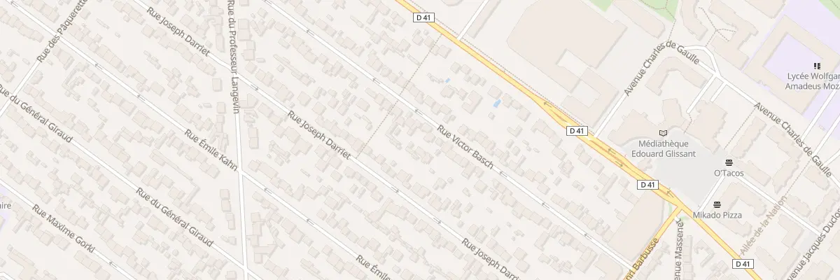 Plan du 49 Rue Victor Basch au Blanc-Mesnil