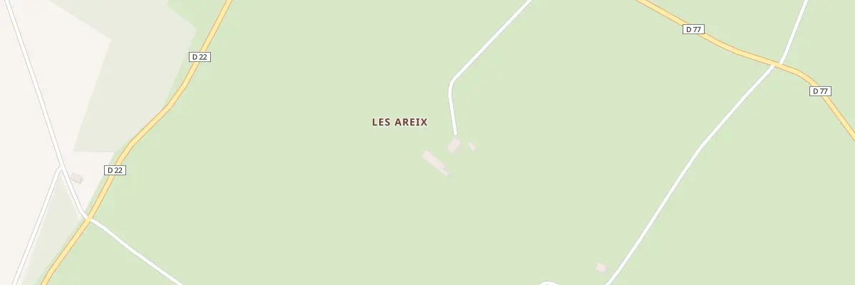 Plan du 62 Les Areix à Feyt