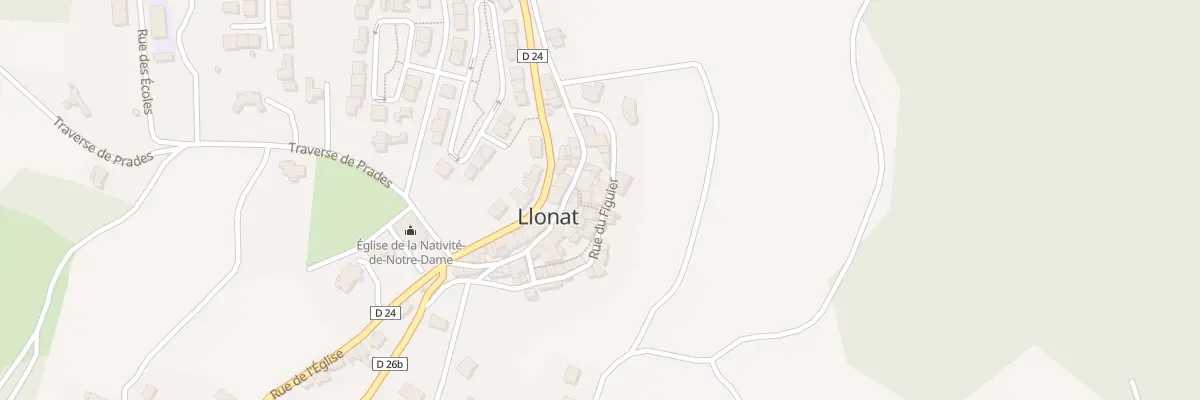 Plan du 49 Pla de Llounat à Los Masos