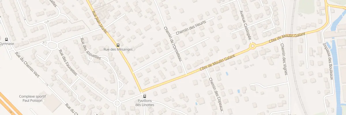 Plan du 10 Rue du Bel Air à Villabé