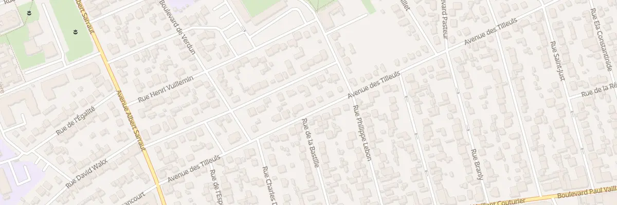 Plan du 27 Av des Tilleuls à Goussainville