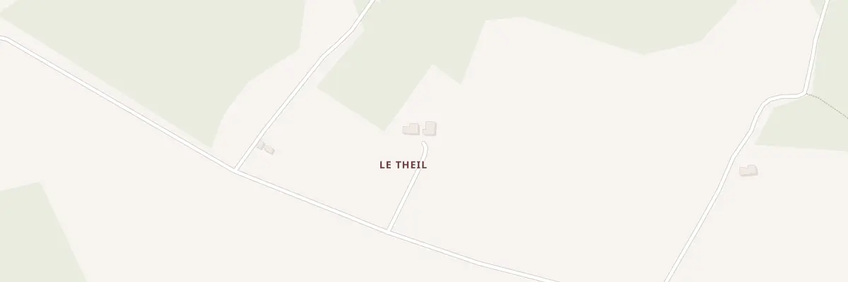 Plan du 3 Le Theil à Merlines
