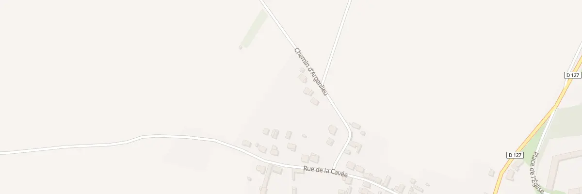 Plan du 11 Che d’Argenlieu à Lamécourt