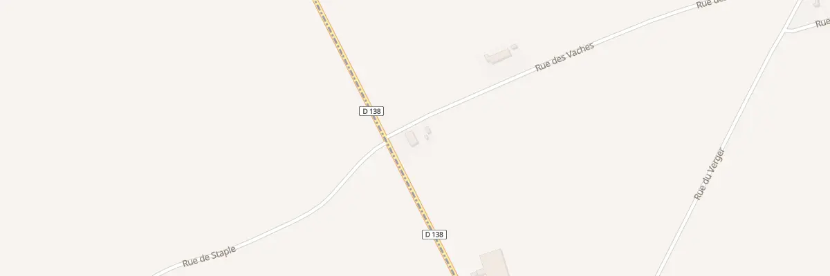 Plan du 11 Rue de la Longue Croix à Oxelaëre