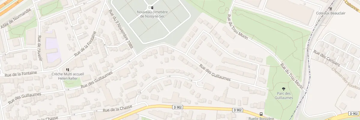 Plan du 120 Rue des Guillaumes à Noisy-le-Sec