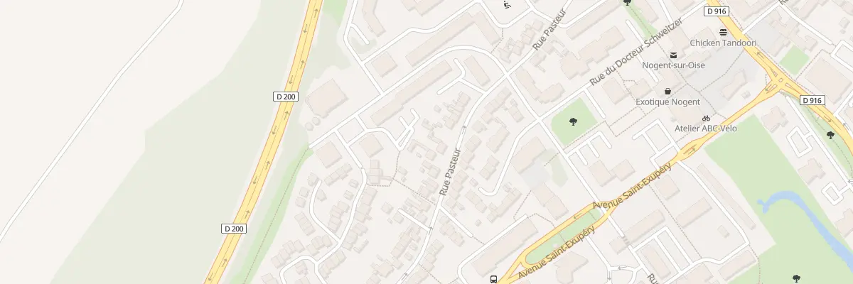 Plan du 26 Rue Pasteur à Nogent-sur-Oise