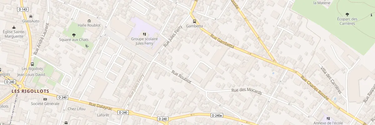 Plan du 42 Rue Roublot à Fontenay-sous-Bois