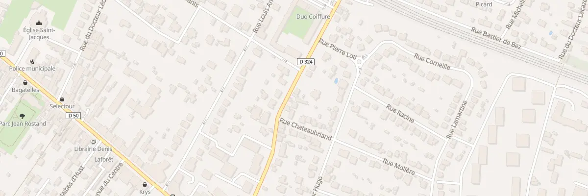 Plan du 24 Rue du Général Leclerc à Montgeron