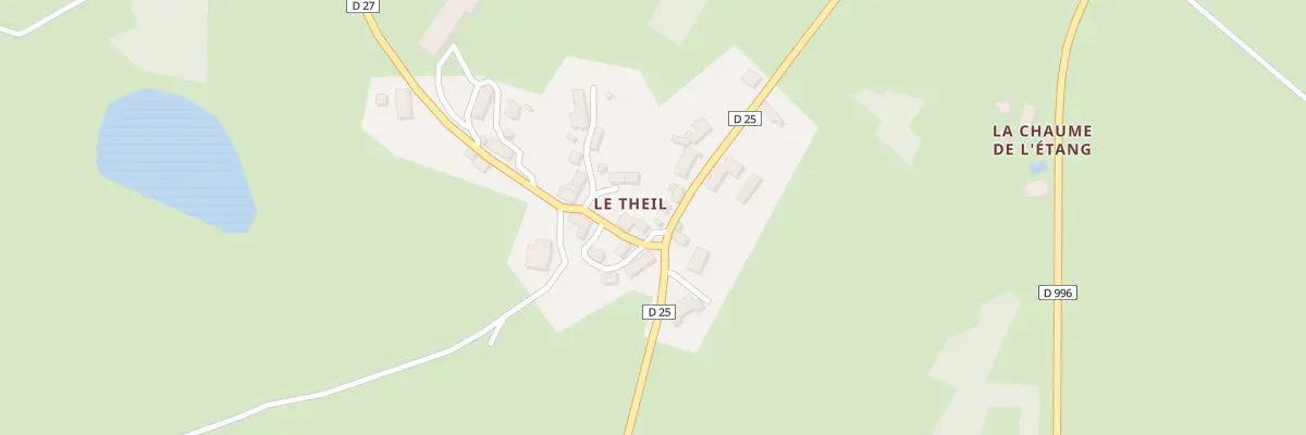 Plan du 12 Le Theil au Compas