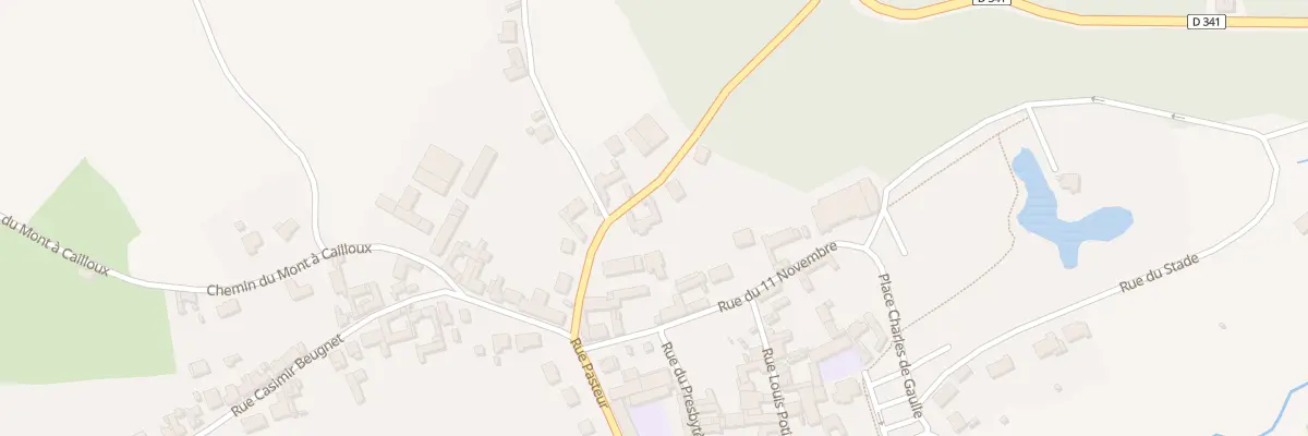 Plan du 21 Rue Pasteur à Camblain-Châtelain