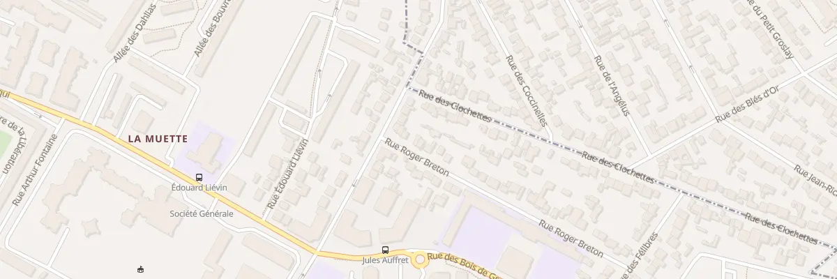 Plan du 7 Rue Roger Breton à Drancy