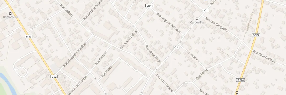 Plan du 9 Rue Victor Hugo à Crosne
