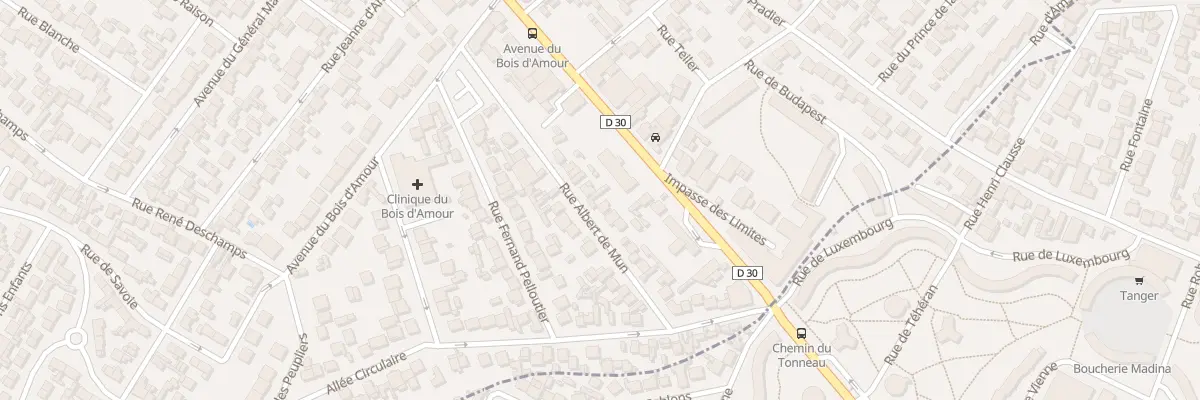 Plan du 15 Rue Albert De Mun à Drancy