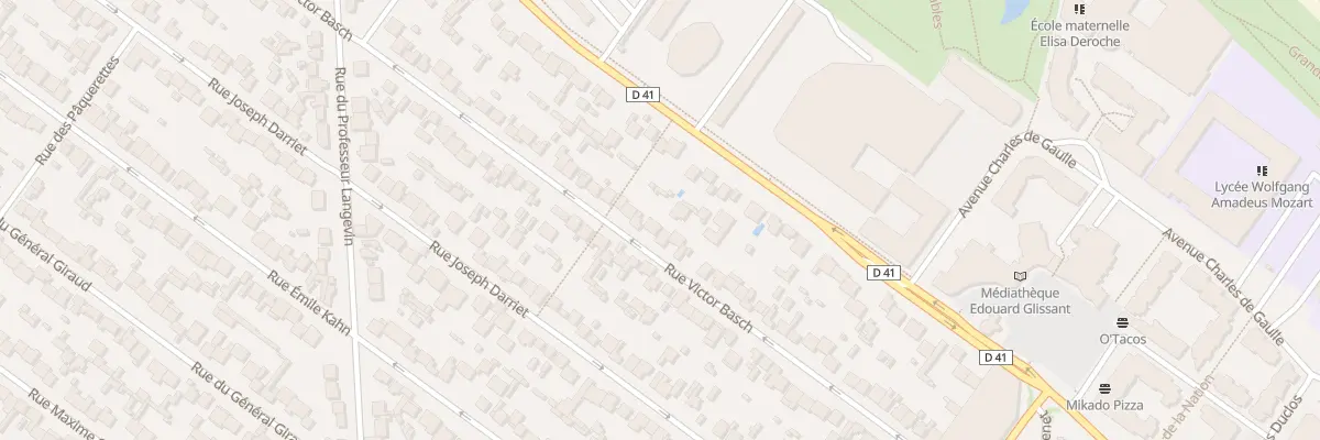 Plan du 54 Rue Victor Basch au Blanc-Mesnil