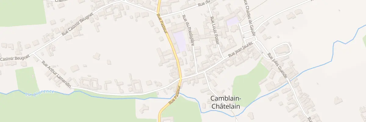 Plan du 13 Rue Pasteur à Camblain-Châtelain