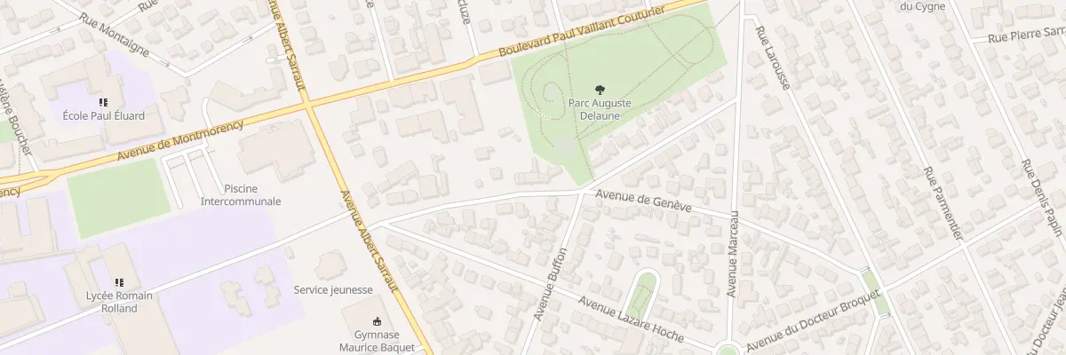 Plan du 27 Av de Geneve à Goussainville