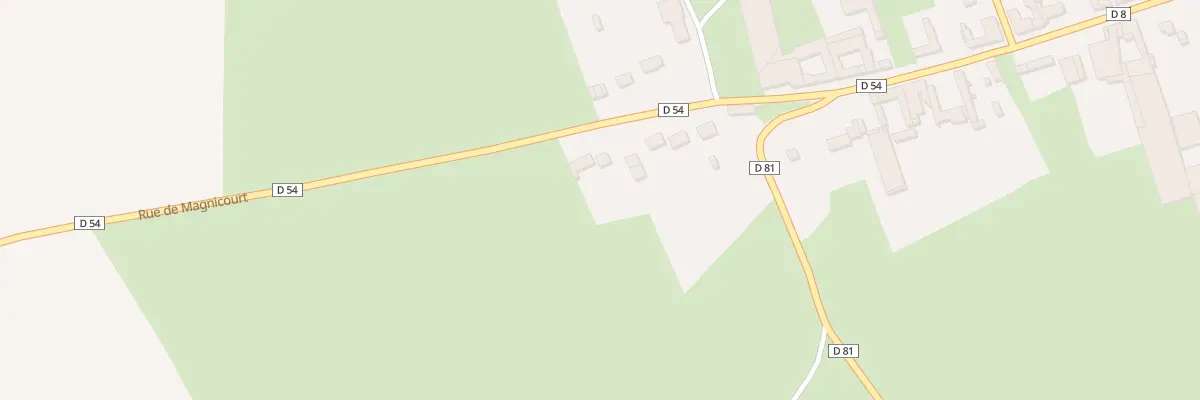Plan du 191 Rue de Magnicourt à Ambrines