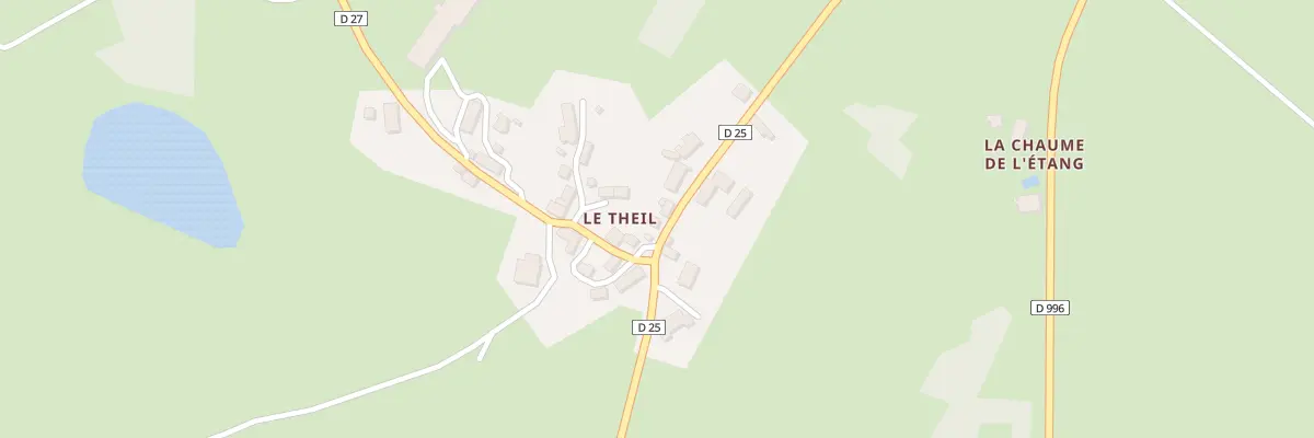 Plan du 10 Le Theil au Compas