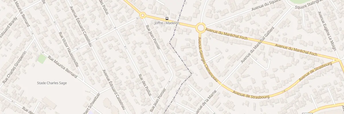 Plan du 27 Rue Jean Pomier à Drancy