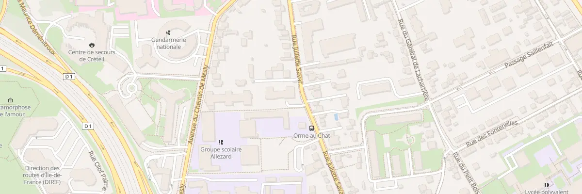 Plan du 34B Rue Juliette Savar à Créteil