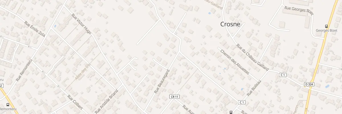 Plan du 15 Rue de Beauregard à Crosne