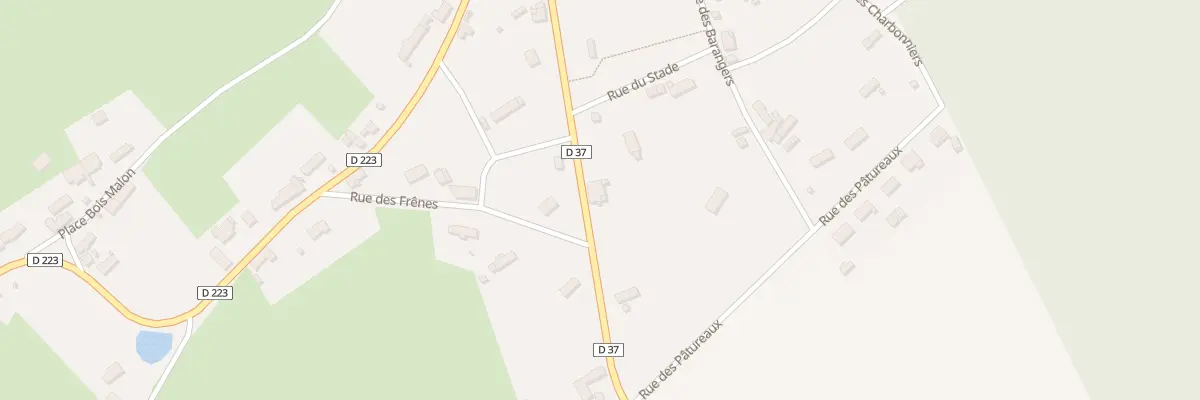 Plan du 6 Rte de Meillant à Uzay-le-Venon