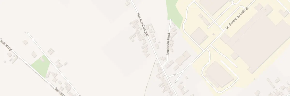 Plan du 269 Rue Raoul Briquet à Auchel