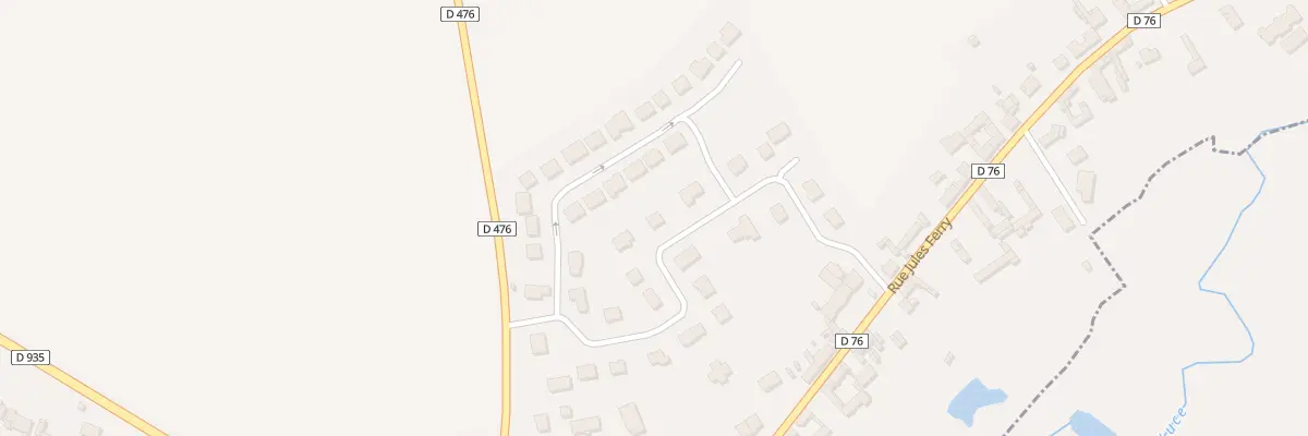 Plan du 17 Rue Charles Billoré à Berteaucourt-lès-Thennes