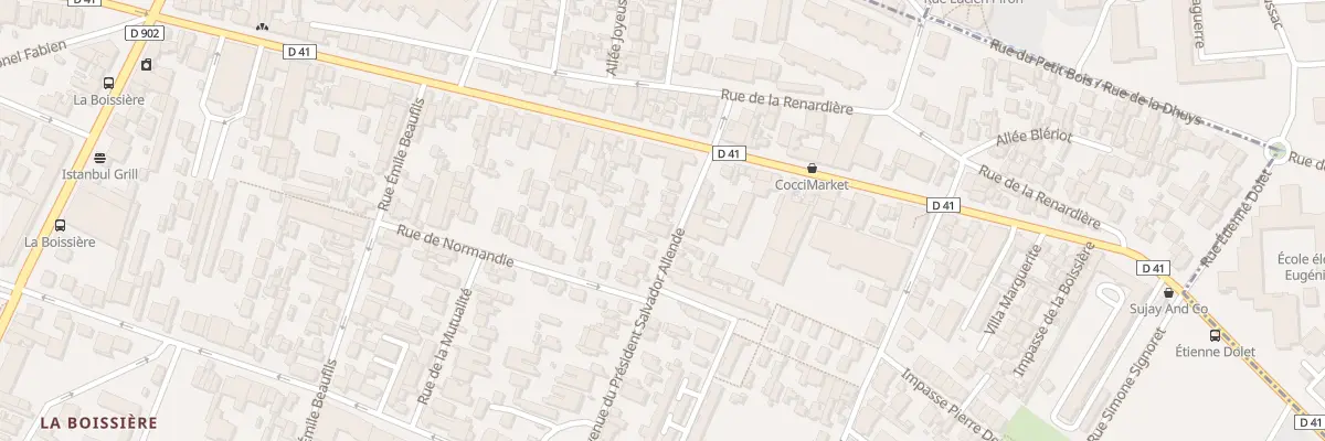 Plan du 161 Av Pdt Salvador Allende à Montreuil