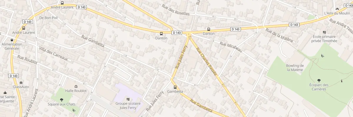 Plan du 69 Rue Jules Ferry à Fontenay-sous-Bois