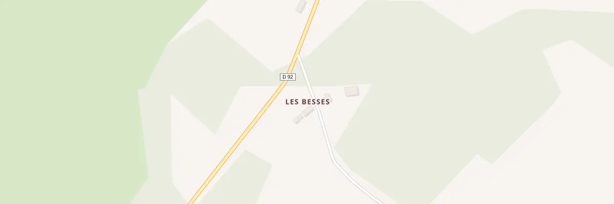 Plan du 2 Les Bourrandes à Merlines